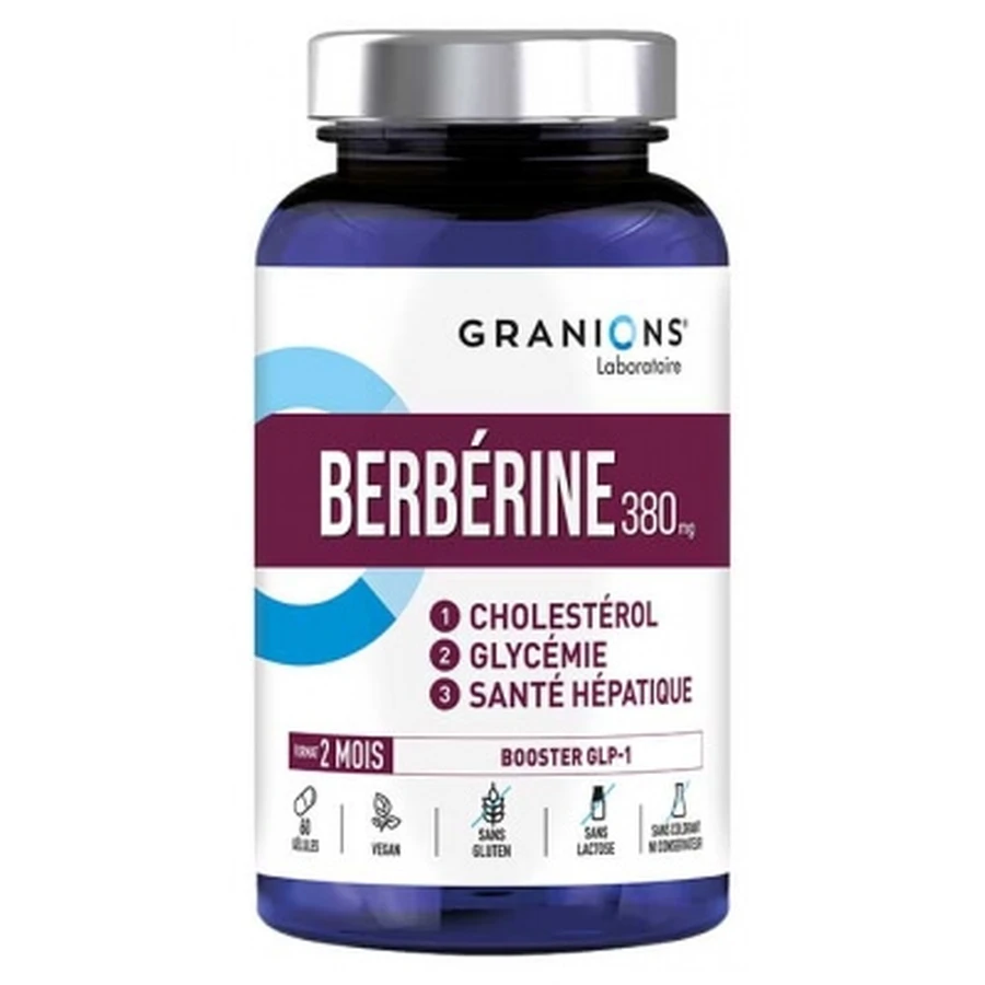 Granions Berberin 380 mg, 60 Kapseln