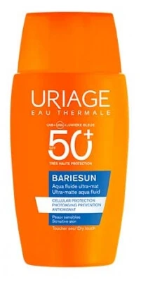 Uriage Bariésun Aqua Ultra-Matte Fluid Zeer hoge bescherming SPF 50+ 50 ml