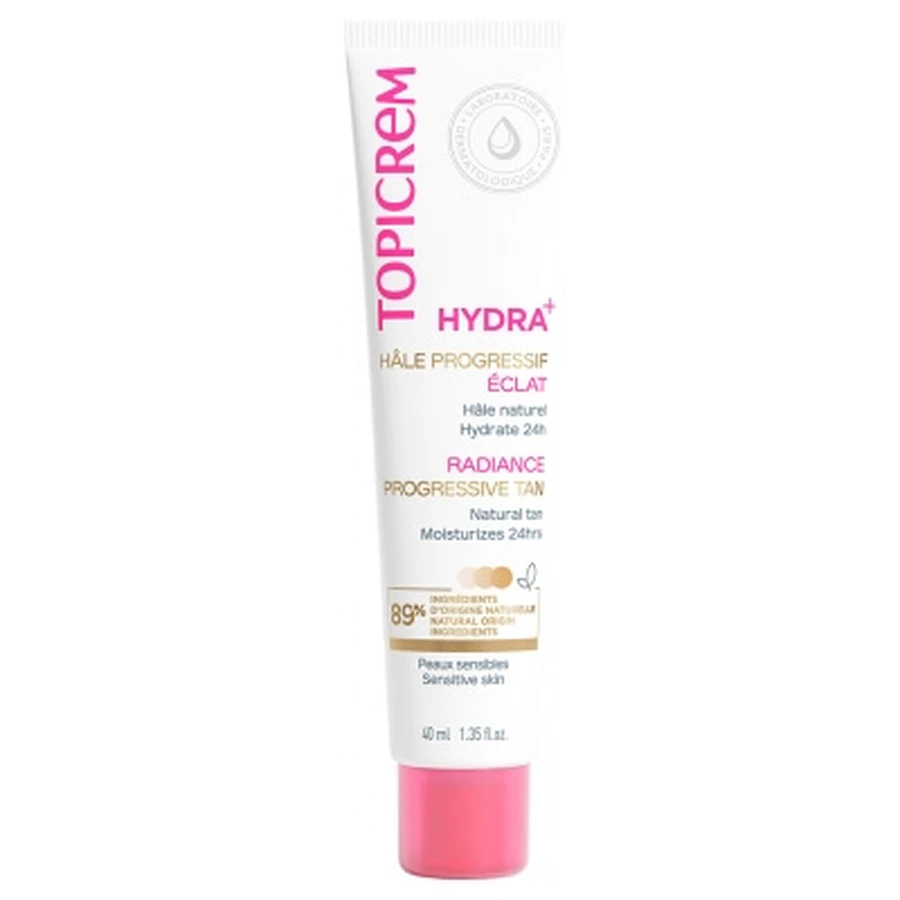 Topicrem Hydra+ Gradual Glow Tanning Lotion 40 ml