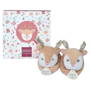 Doudou et Compagnie Eléa, rendier-slofjes, 0–6 maanden