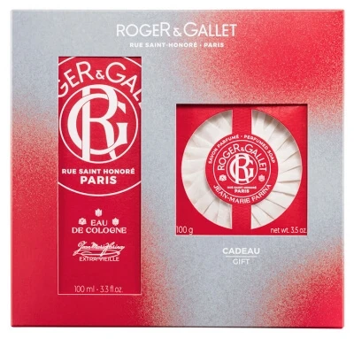 Roger & Gallet Jean-Marie Farina Eau de Cologne 100 ml + gratis geparfumeerde zeep 100 g