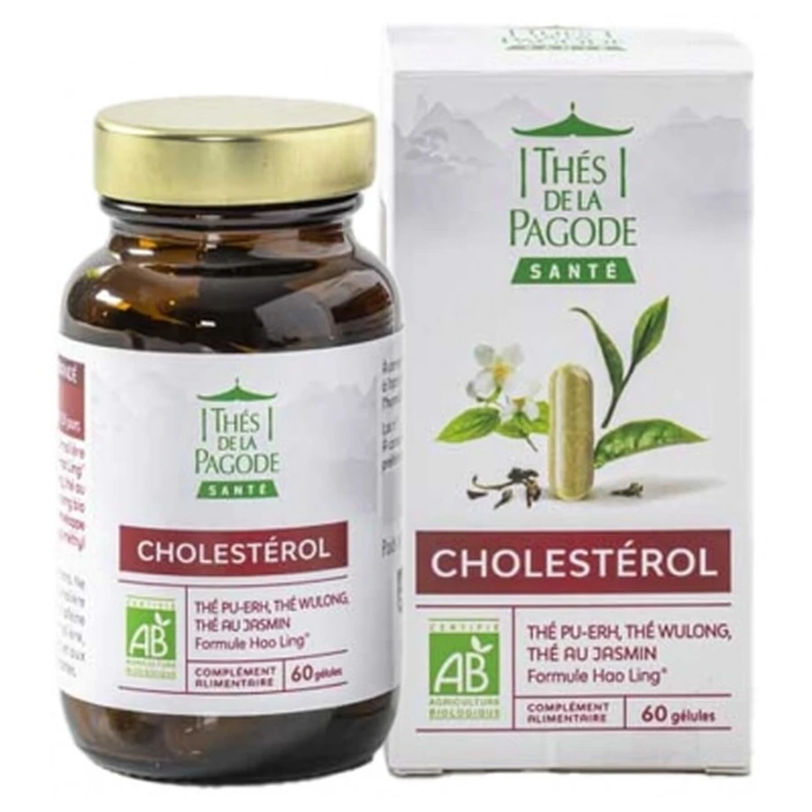 Thés de la Pagode Organic Cholesterol – 60 kapsułek: ceny i cechy