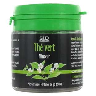 S.I.D Nutrition Groene thee voor gewichtsverlies, 30 capsules