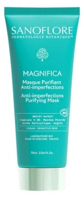 Sanoflore Magnifica Biologisch Zuiverend Masker tegen Huidonzuiverheden 75 ml