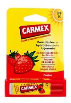 Carmex Strawberry hydraterende lippenbalsem SPF 15, 4,25 g