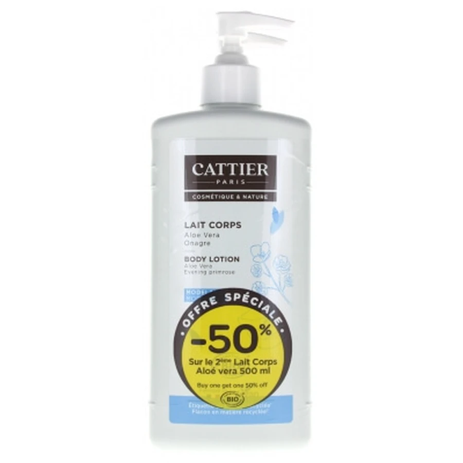 Cattier Biologische Body Sculpting Lotion, 2-pack (elk 500 ml)