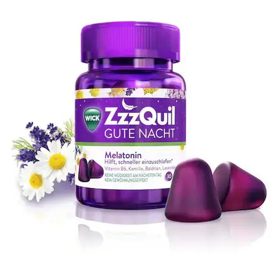 Mélatonine, 30 gélules, ZzzQuil Natura