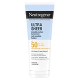 Neutrogena Ultra Sheer Invisible Sunscreen Lotion SPF 50, 200 ml