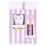 Inuwet Marshmallow Lip Balm Set 3.5 g + Cotton Flower Hand and Nail Cream 60 ml