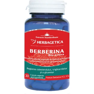 Berberin Bio Activa 30cps, Herbagetica