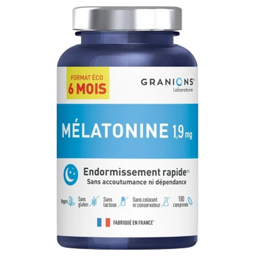 Granions Melatonine 1,9 mg, 180 tabletten
