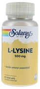 Solaray L-lysine 500 mg, 60 vegetarische capsules