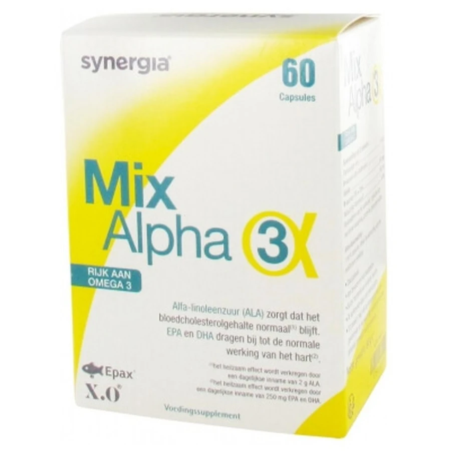 Synergia Mix-Alpha 3, 60 capsules
