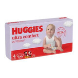 Ultra Comfort Diaper, No. 4, 7-18 kg, 50 pcs, Huggies