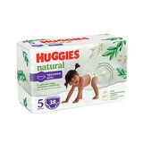 Diaper Pants Natural, No. 5, 12-17 kg, 38 pcs, Huggies