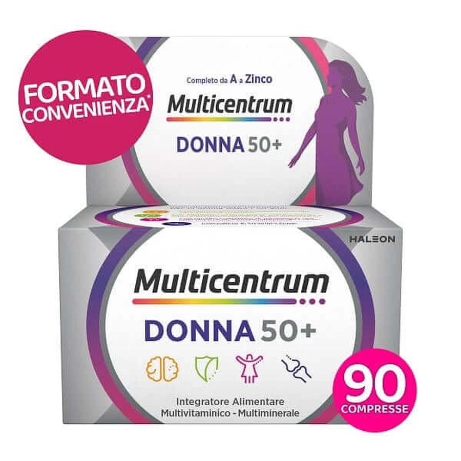 Multicentrum Donna 50+ 90 comprimés