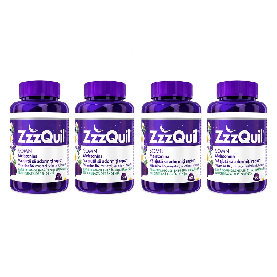 ZzzQuil Natura, 4x60 jellies