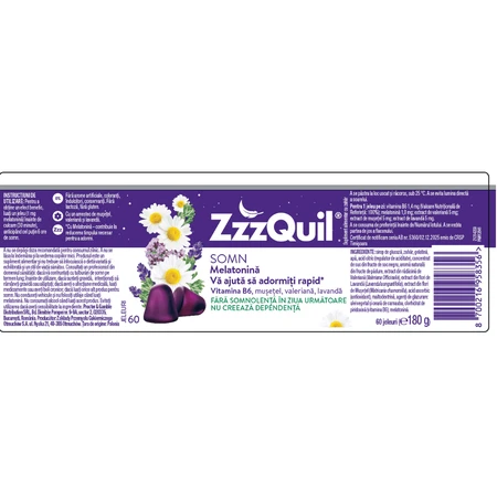 ZzzQuil Natura, 4x60 jellies