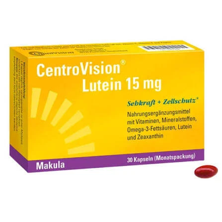 CentroVision Luteïne 15 mg, 2 x 90 capsules