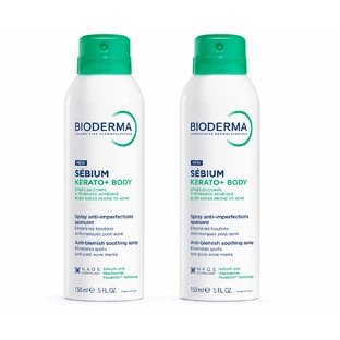 Sebium Kerato+ Body Spray, 2 x 150 ml, Bioderma 