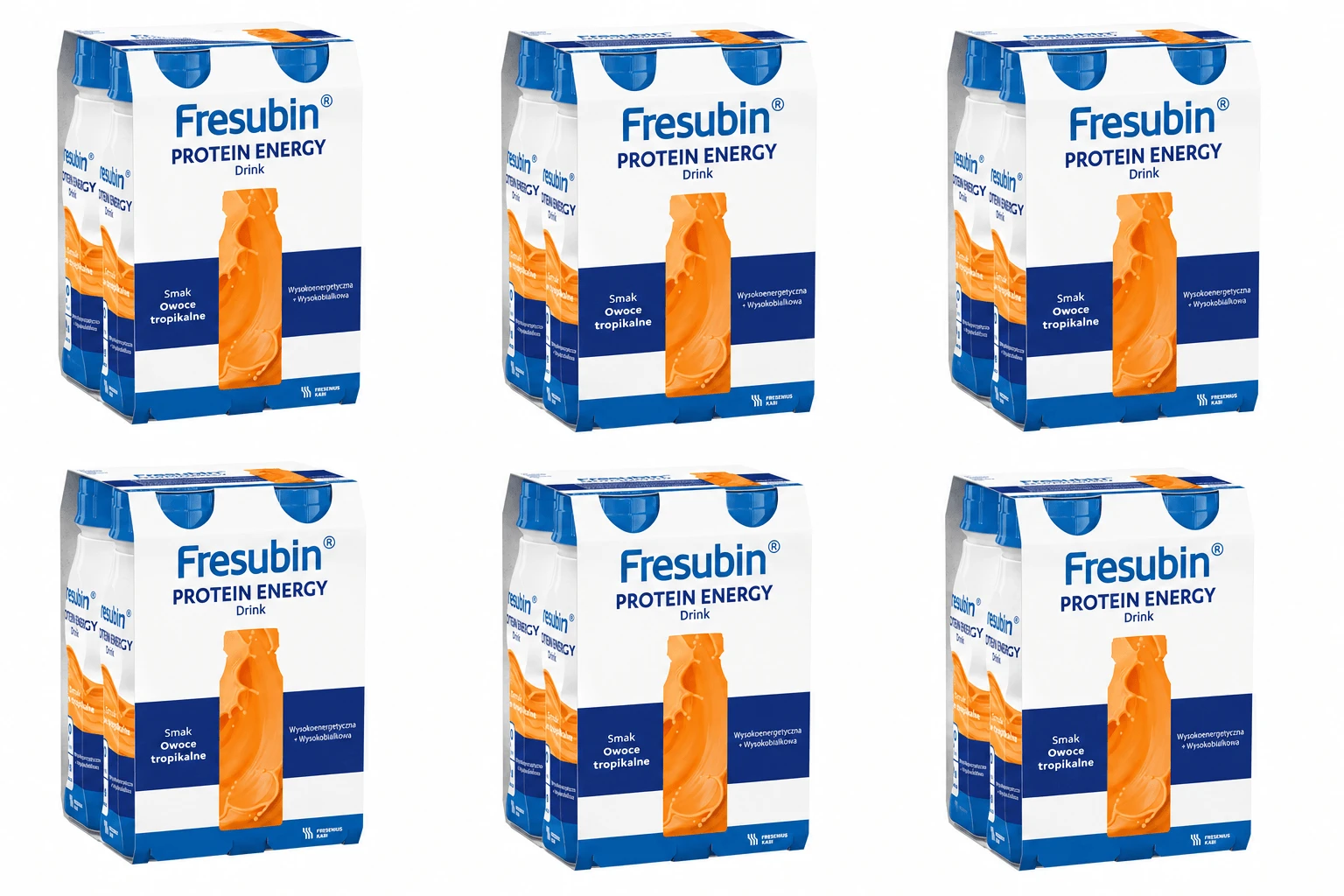 Fresubin Protein Energy, smaak tropisch fruit, 24 x 200 ml, Fresenius Kabi
