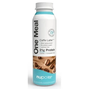 One Meal-shake met caffe latte-smaak, 330 ml, Nupo