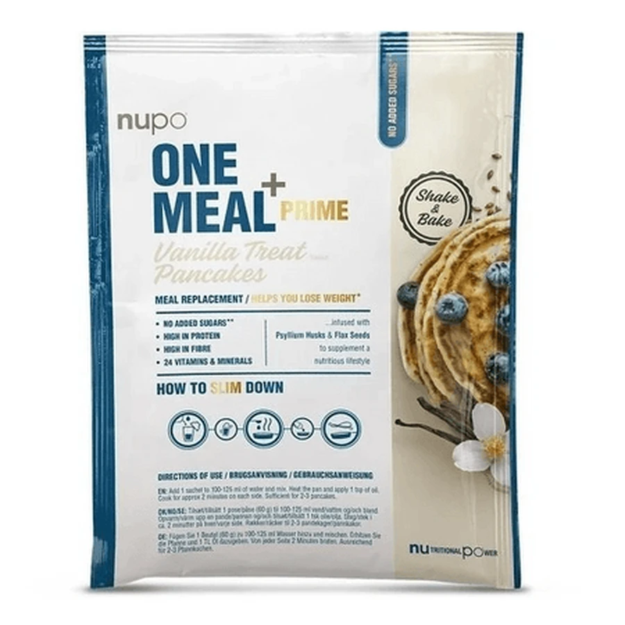 One Meal Prime Pfannkuchen-Backmischung, 60 g, Nupo