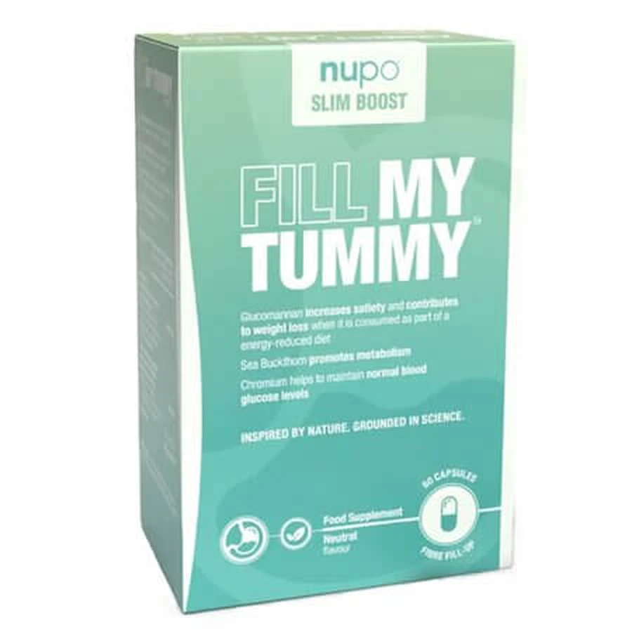 Slim Boost Fill My Tummy Fibra natural, 60 cápsulas, Nupo