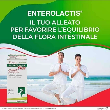 Enterolactis Plus, 5 x 30 capsules, Sofar