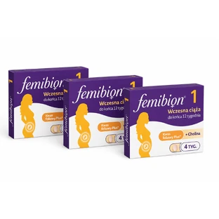 Femibion 1 für die frühe Schwangerschaft, 3 x 28 Tabletten
