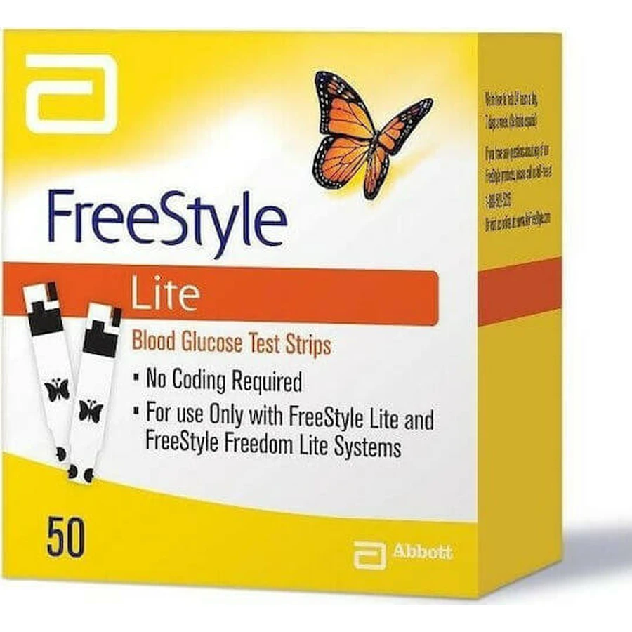FreeStyle Lite Glucose Test Strips, 100 count