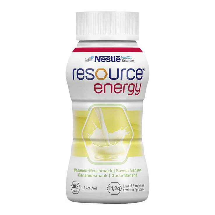 Resource Energy Banana, 24 x 200 ml vloeistof