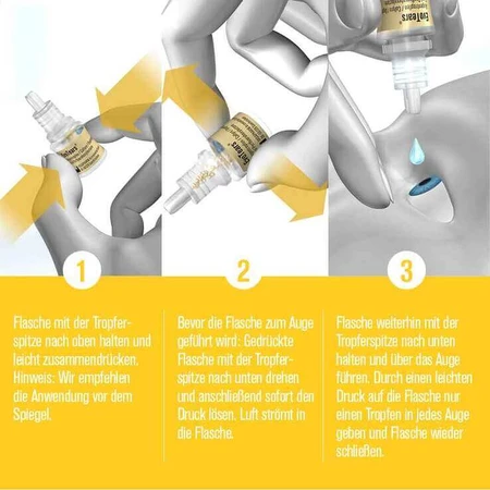 Gotas oftálmicas EvoTears®, 2 frascos de 3 ml