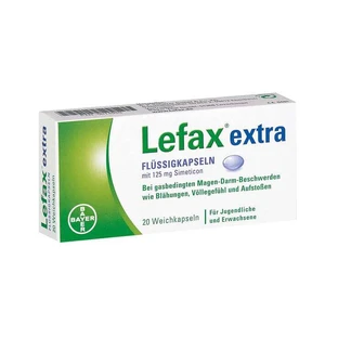 Lefax Extra vloeibare capsules, 20 capsules