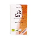 Reishi Medicinal Mushroom Organic Terra Mundo Capsules, 40 Capsules