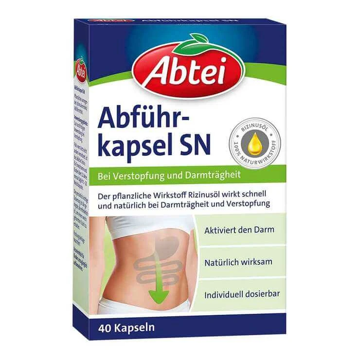 Abtei Laxative Capsules SN, 40 capsules