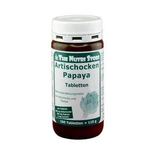 Artisjok- en papaja-tabletten, 160 tabletten