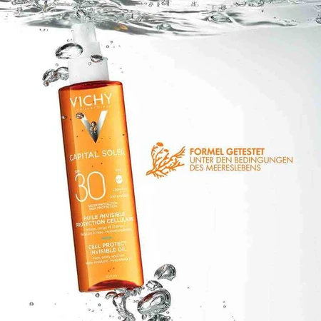 Vichy Capital Soleil Cell Protect Oil SPF 30, 2 x 200 ml olejku: ceny i cechy