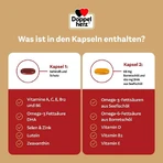Doppelherz System Augen Plus Sehkraft+Schutz Kapseln, 3x120 St Kapseln