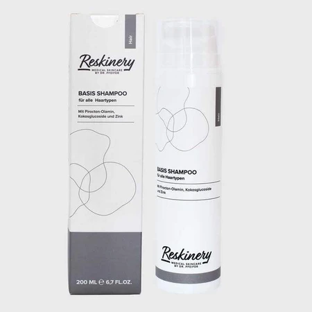 Champú básico Reskinery para todo tipo de cabello, champú de 200 ml