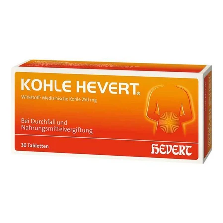 Kohle Hevert Tabletten, 60 St Tabletten