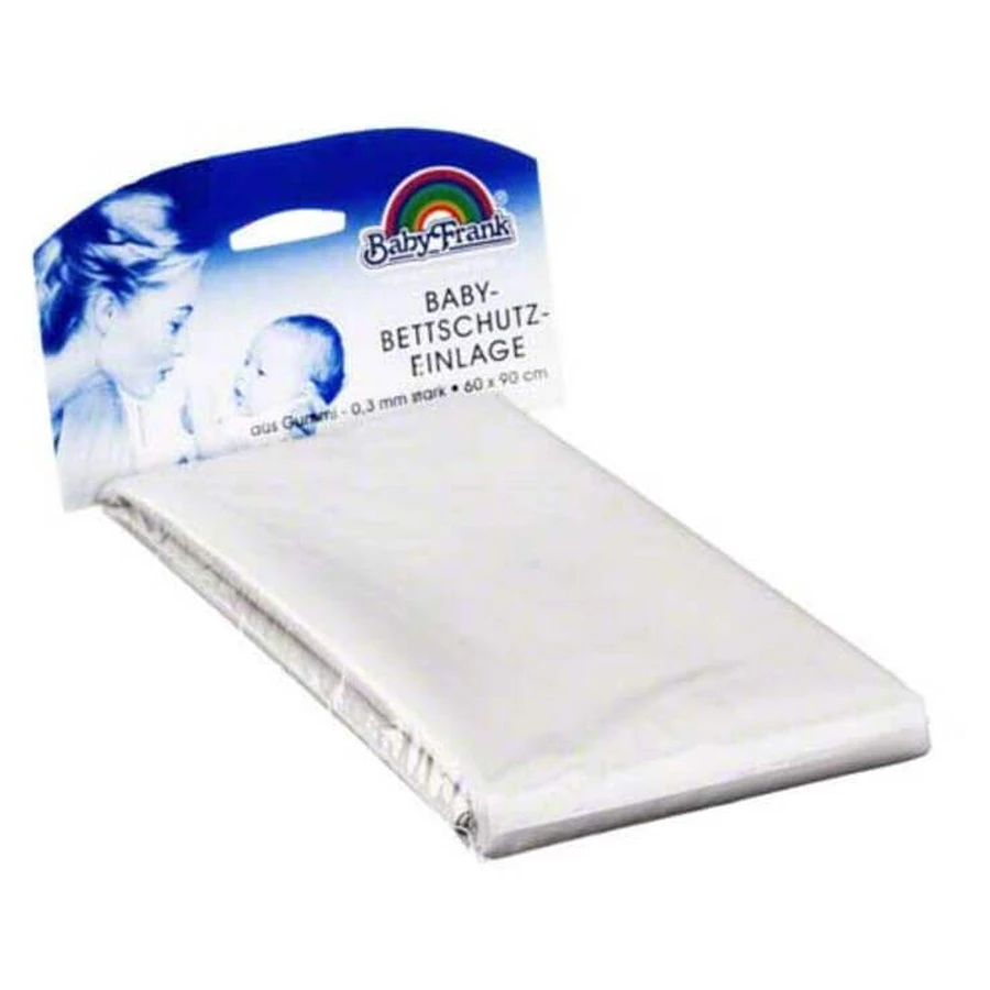 Coprimaterasso per culla, in gomma, 60 x 90, bianco, 1 pz. (in base alla disponibilità)