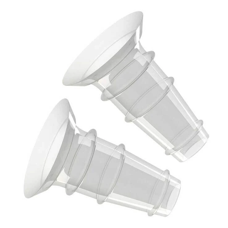 Ardo-borstscherminzetstuk, 18 mm, siliconen, 2 stuks (niet gespecificeerd)