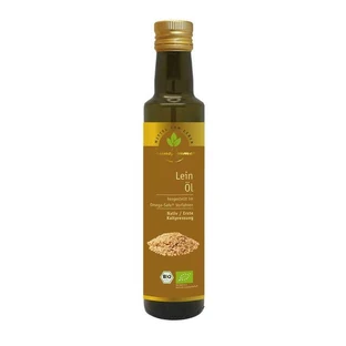 Biologische lijnzaadolie van de eerste persing, 250 ml