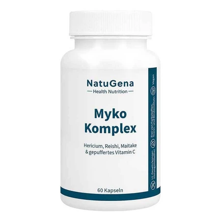Myko-Komplex Reishi + Maitake + Vitamin C Kapseln, 60 St Kapseln