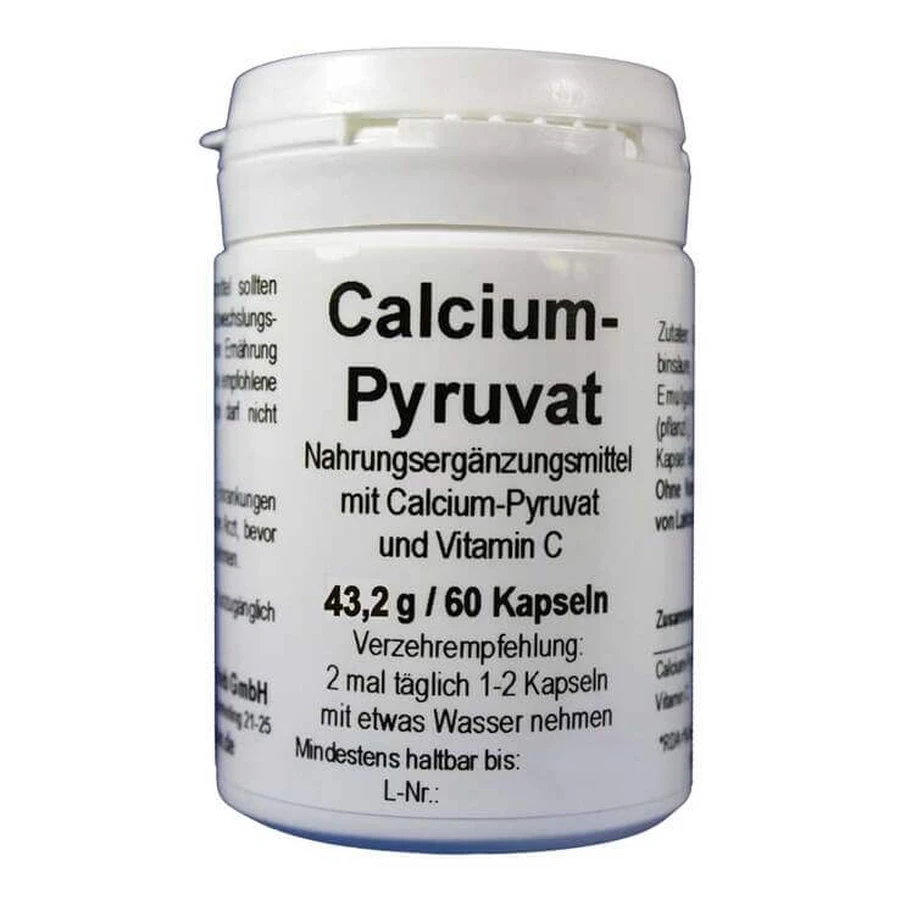 Calciumpyruvaatcapsules, 60 capsules