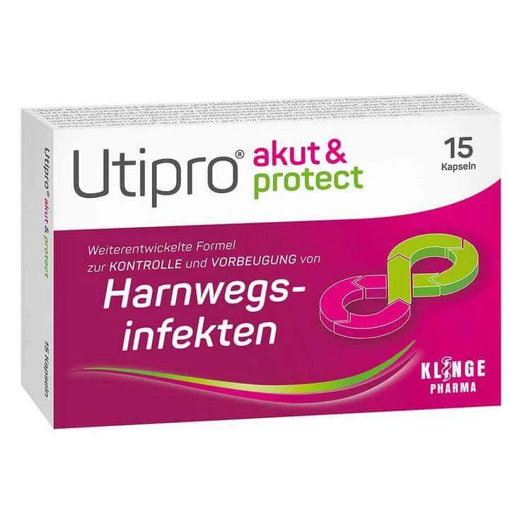 Utipro® Acute & Protect-capsules, 15 harde capsules