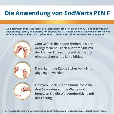 Endwarts® Pen F, pennen van 3 ml
