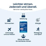 Breathe Better Breathe Right® neusstrips, standaard beige, 10 strips