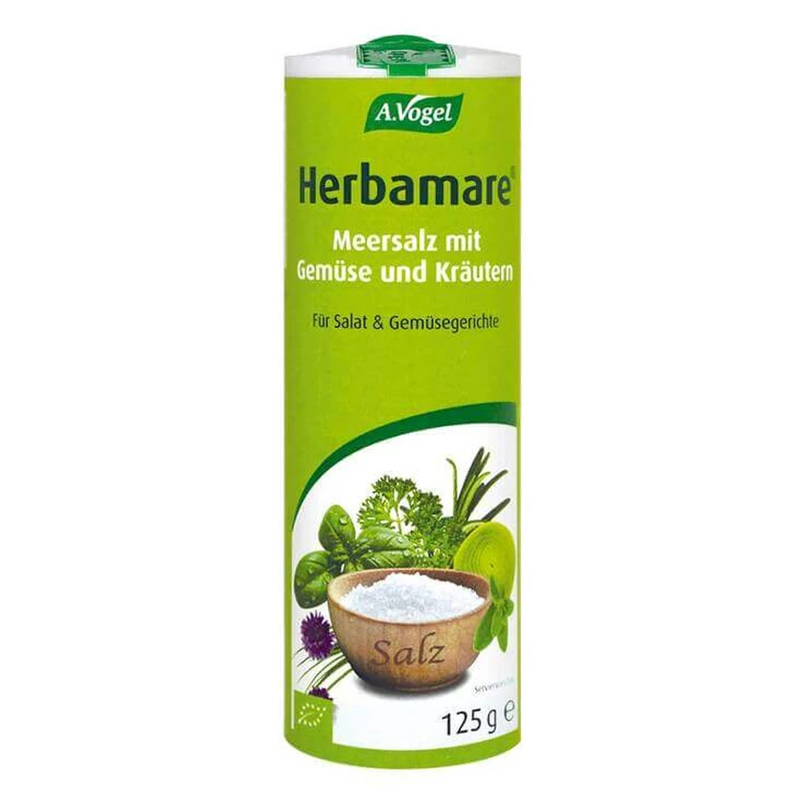 HERBAMARE Sare de mare cu legume și ierburi A.Vogel, 125 g sare